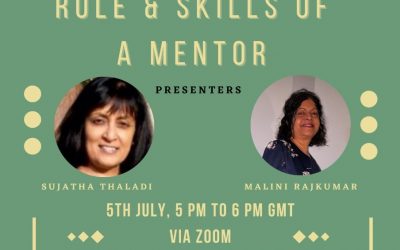 Mentoring Training Session June 7th 5 – 6pm