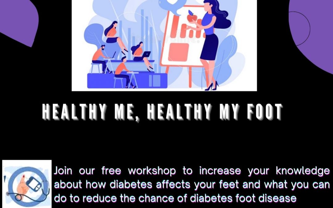 TMR will be delivering a footcare education session, 16th Feb, 1:30 – 2:30pm GMT/BST