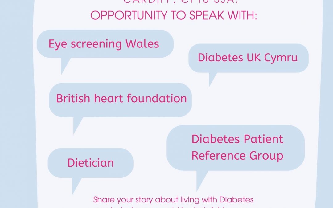 Diabetes Awareness Day Tuesday 22nd February  11am – 2pm GMT/BST