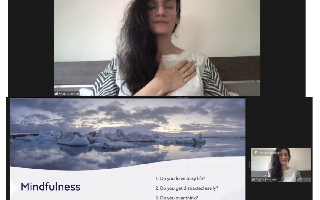 Wonderful and soothing Mindfulness session