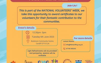 Celebrating Volunteers’ Week 6thJune 2023