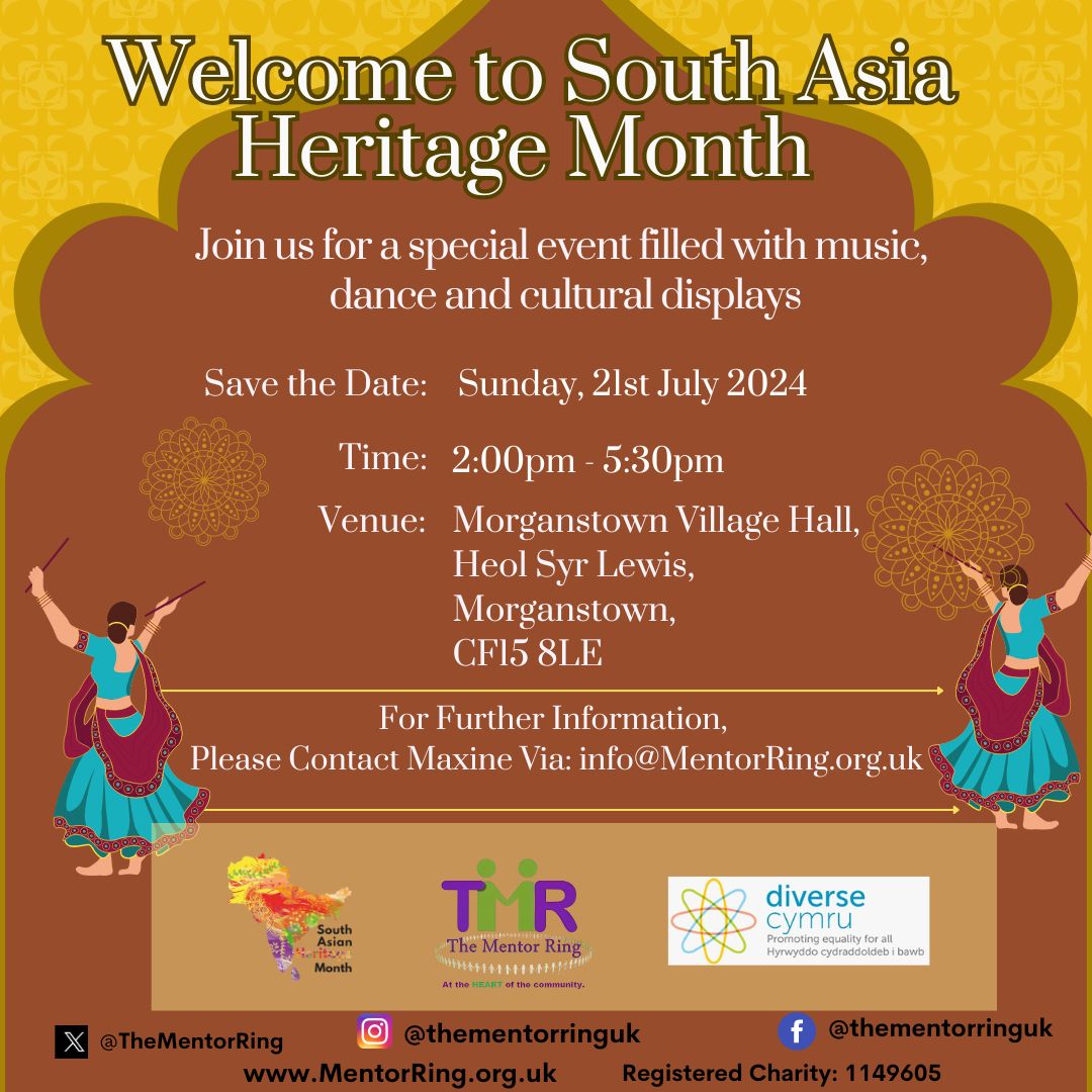 South Asian Heritage Month Event Sunday 21st July 2024 The Mentor Ring South Asian Heritage Month Event Sunday 21st July 2024 The Mentor Ring