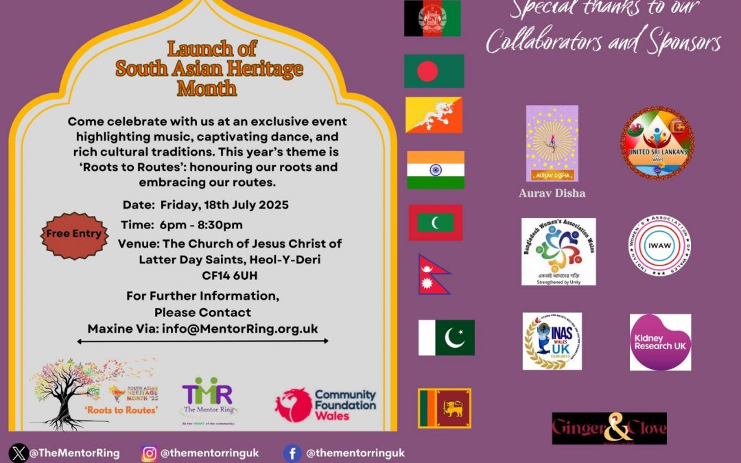 South Asian Heritage Month Cardiff Celebrations, Friday 18th July 2025