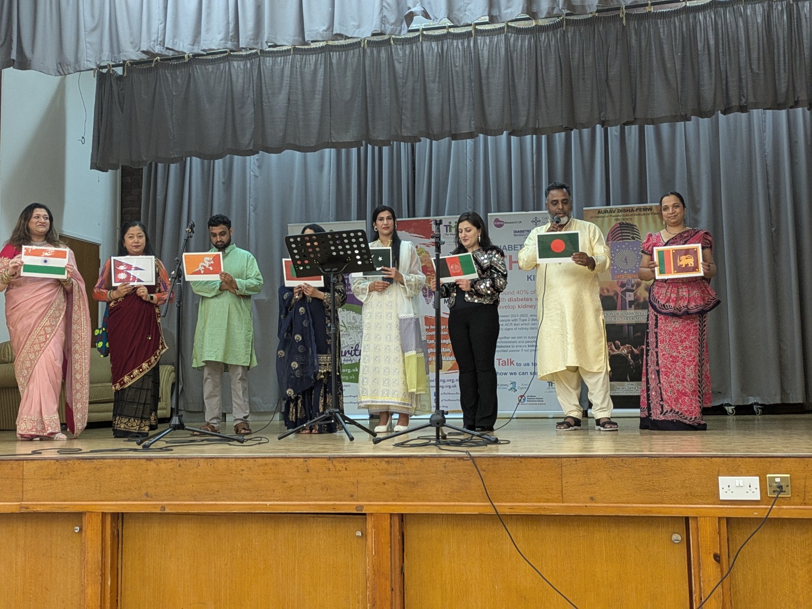 Group Interfaith Prayer Diwali Celebration 2024 stage