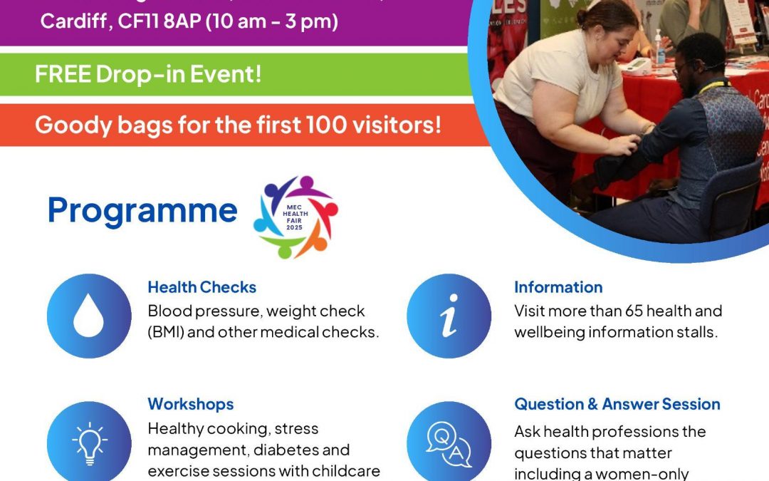 The MEC Health Fair, Wednesday 29th October 2025