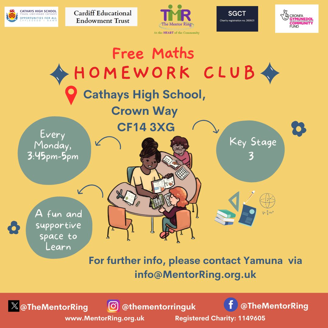 Updated homework club Monday afternoon