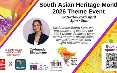 Launch of South Asian Heritage Month Theme Event, Saturday 25th April