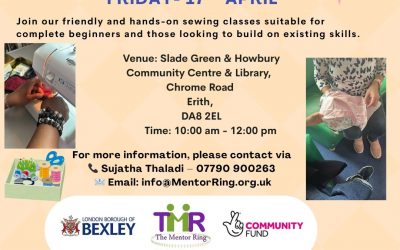 Sewing Workshop Classes at Coffee Mornings, Friday 17th April 2026