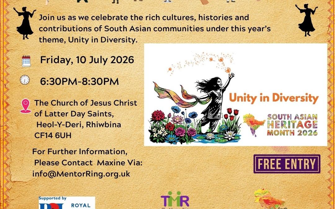 South Asian Heritage Month Celebrations, Cardiff, Wales, Friday 10th July 2026