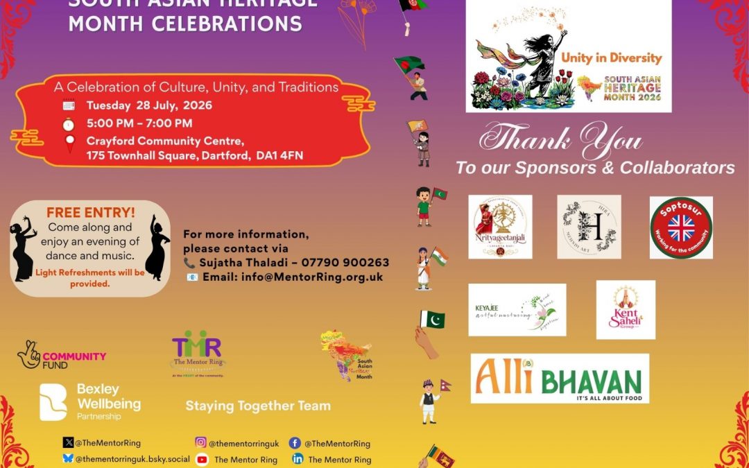 South Asian Heritage Month Dartford Celebrations, 28th July 2026
