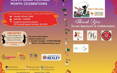 South Asian Heritage Month Dartford Celebrations, 28th July 2026
