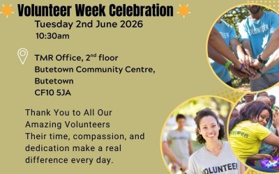 Volunteers Week Celebration, Tuesday 2nd June 2026