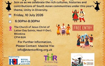 South Asian Heritage Month Celebrations, Cardiff Friday 10th July 2026