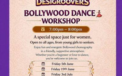 Bollywood & Creative Dance Workshop with Desi Groovers 5th June 2026