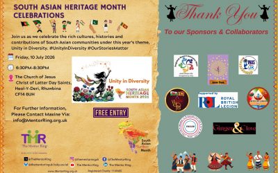 South Asian Heritage Month Celebrations, Cardiff, Wales, Friday 10th July 2026