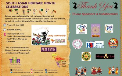 South Asian Heritage Month Celebrations, Cardiff, Wales, Friday 10th July 2026